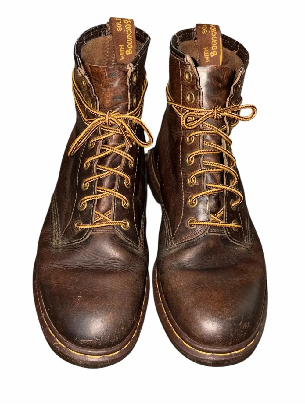 Dr. Martens Combat Style Leather Boot Made in England